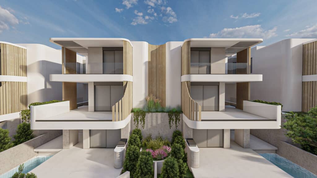 Seafront villas in Kavala