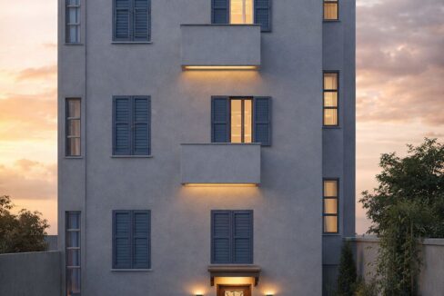 Exterior backside