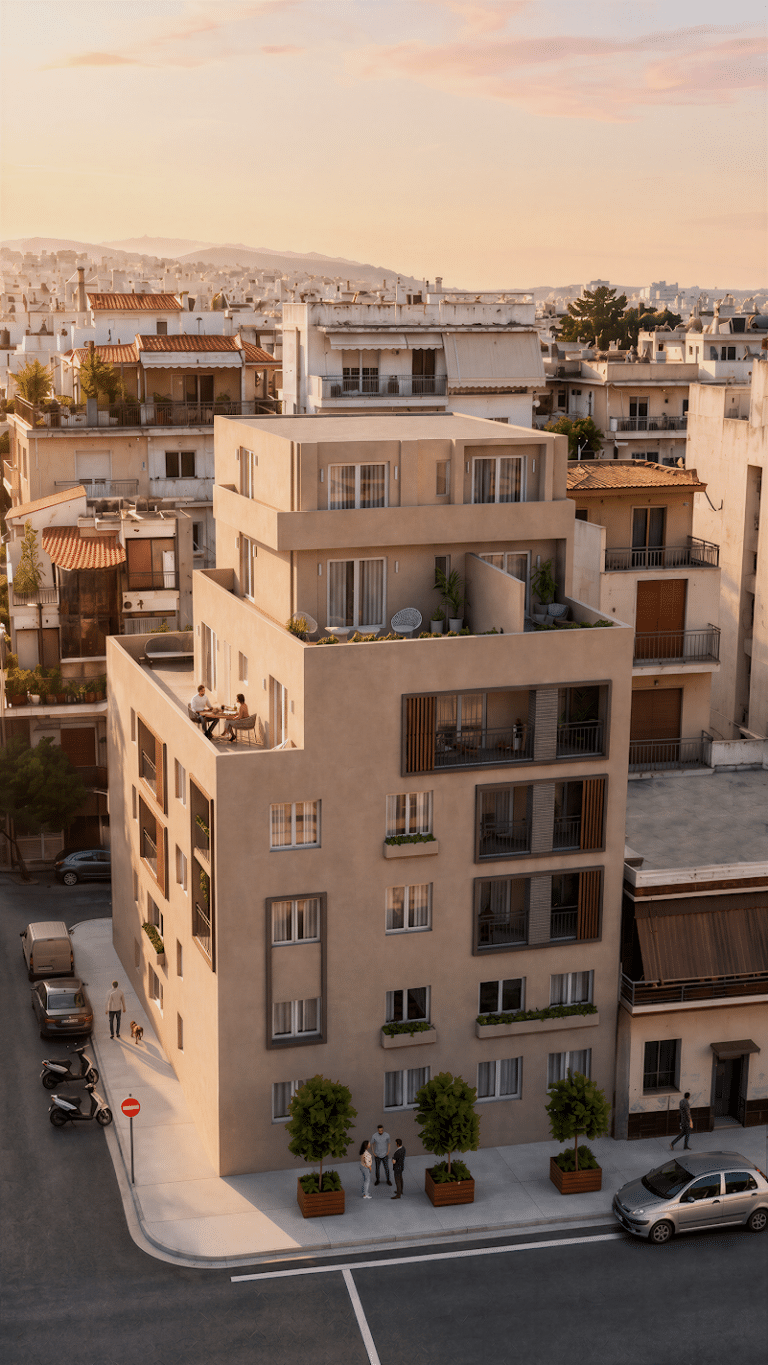 N677 | Neos Kosmos’taki Orion Residence Daire