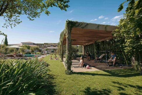 North Village GV – open-air gym, Nea Erythraia Golden Visa apartments