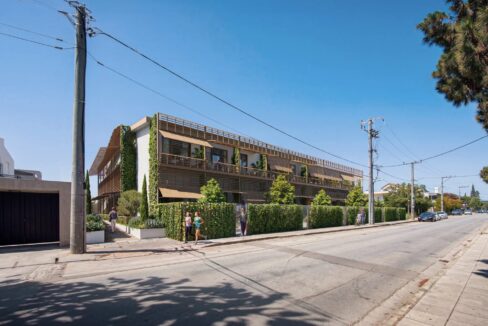 North Village GV – courtyard and building exterior, Nea Erythraia Golden Visa apartments